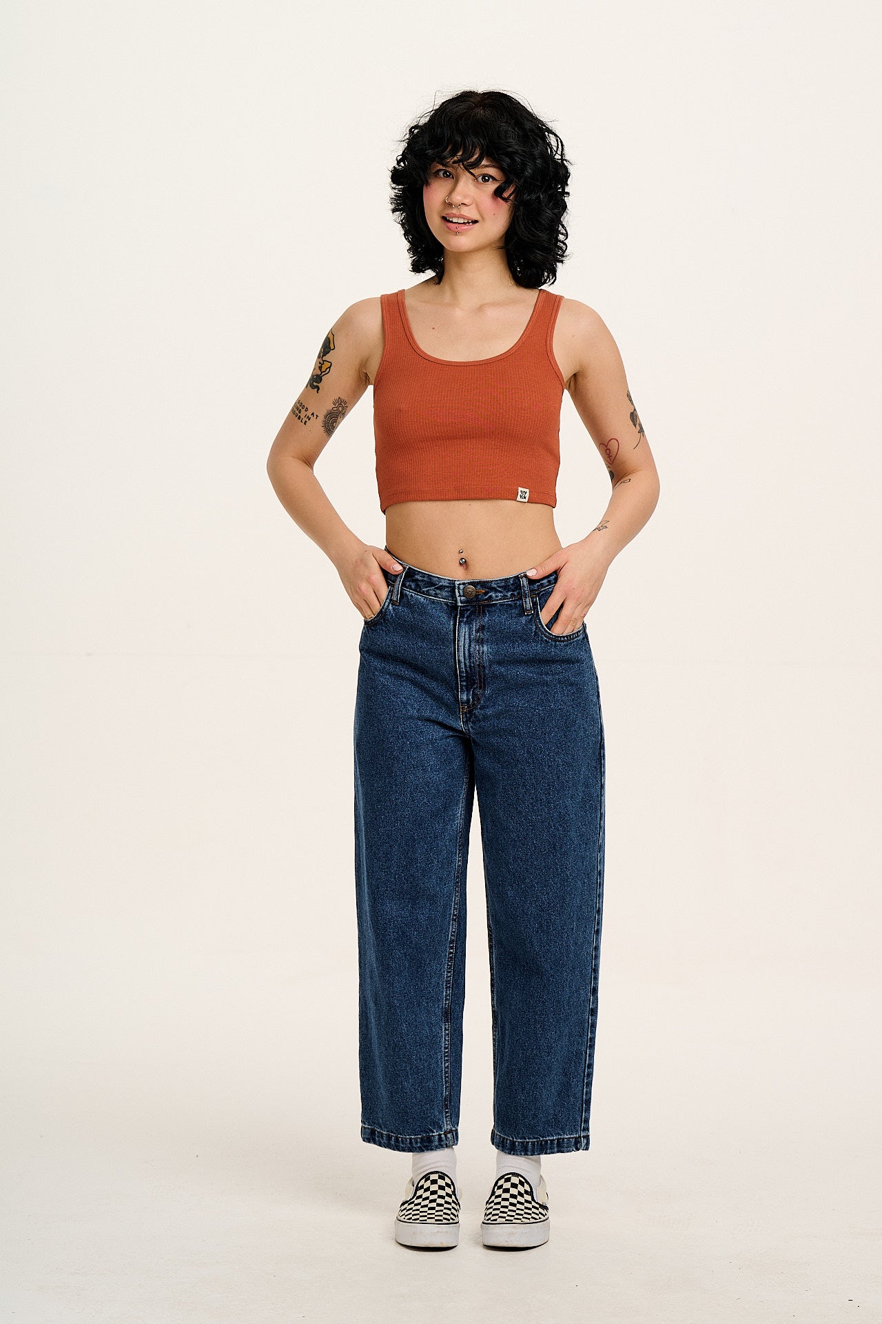 Josy - Vest Top in Terracotta